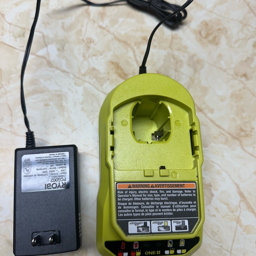 Ryobi Green Battery Charger